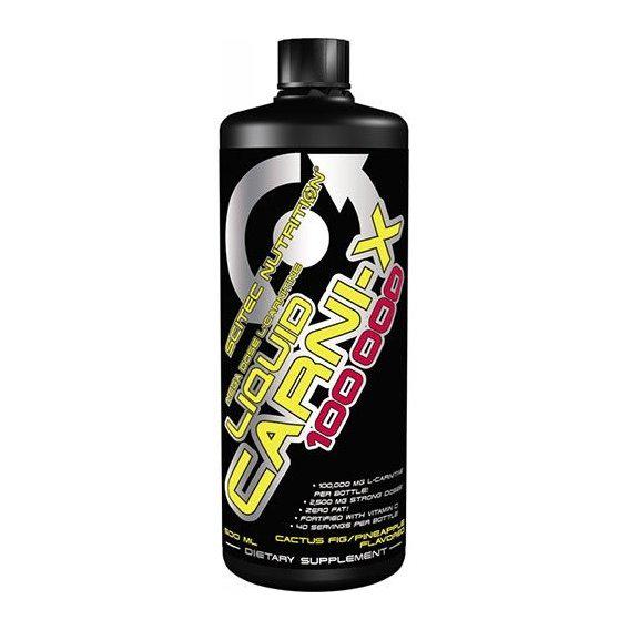 Жироспалювач для спорту Scitec Nutrition Liquid Carni-X 100 000 500 мл 40 порцій Cactus/Fig/Pineapple - фото 1