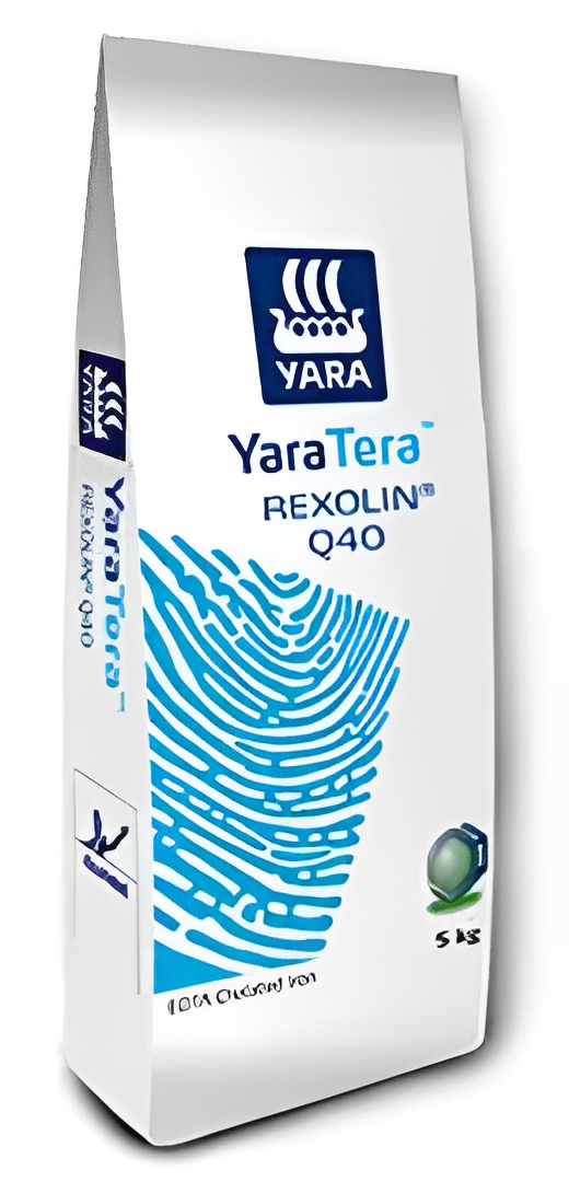 Удобрение водорастворимое Yara Tera REXOLIN Q40 EDDHA железо в форме хелата 5 кг