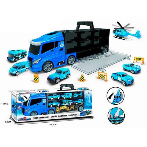 Трейлер поліцейський 39 см (666-08K) - фото 4 Трейлер поліцейський 39 см (666-08K) - фото 4