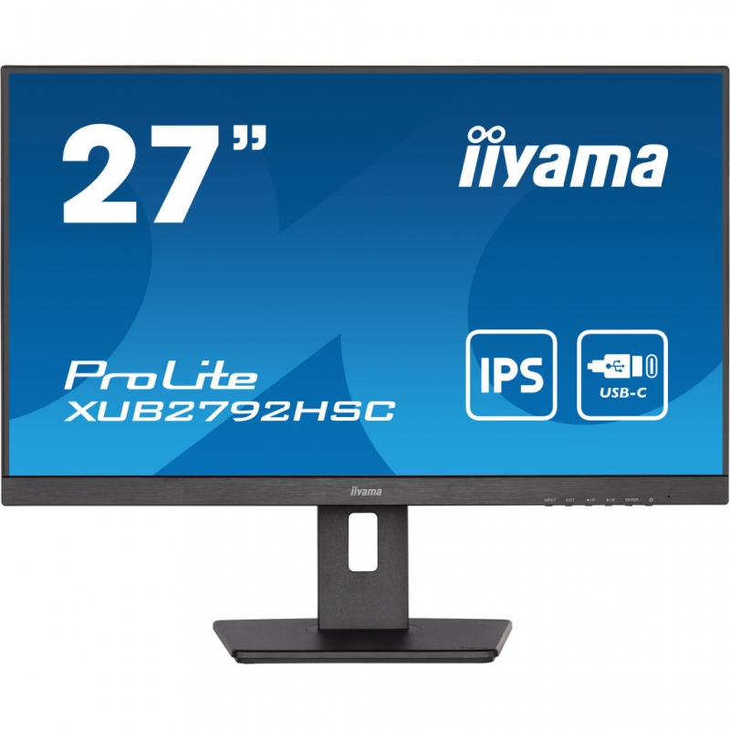 Монитор безрамочный iiyama XUB2792HSC-B5 IPS 1920x1080 Full HD 27" 4W (26832323)