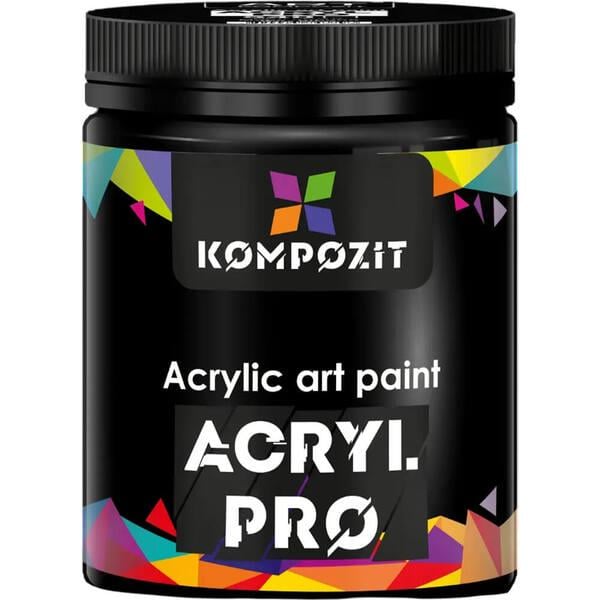 Акрилова фарба ART Kompozit 541 430 мл Карбон чорний (KT541) - фото 1