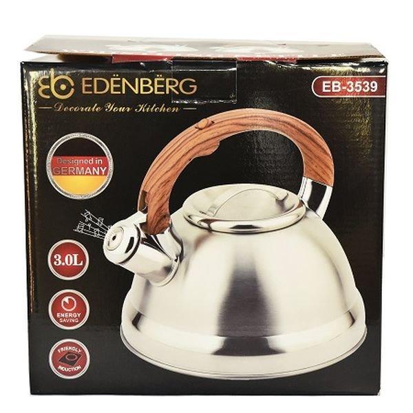 Чайник Edenberg 3 л Дерево (EB-3539) - фото 3 Чайник Edenberg 3 л Дерево (EB-3539) - фото 3