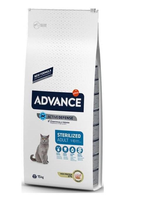 Корм для кошек сухой Advance Cat Sterilized 15 кг