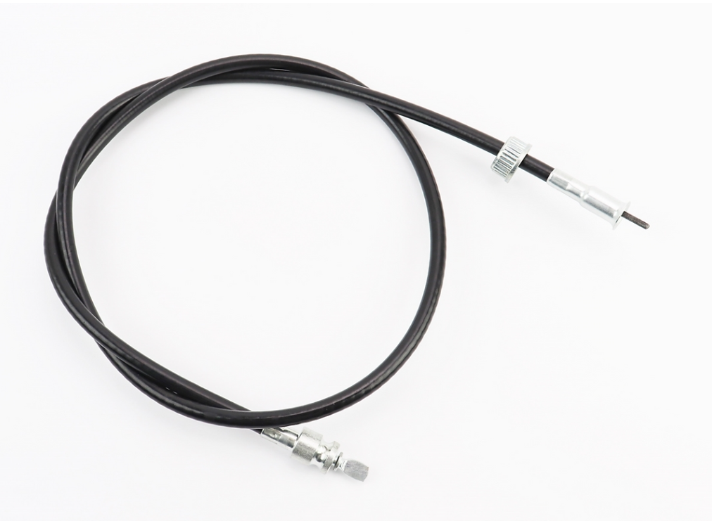 Трос спидометра квадрат-лопатка гайка-шток 115 см/кожух 112 см (341107)