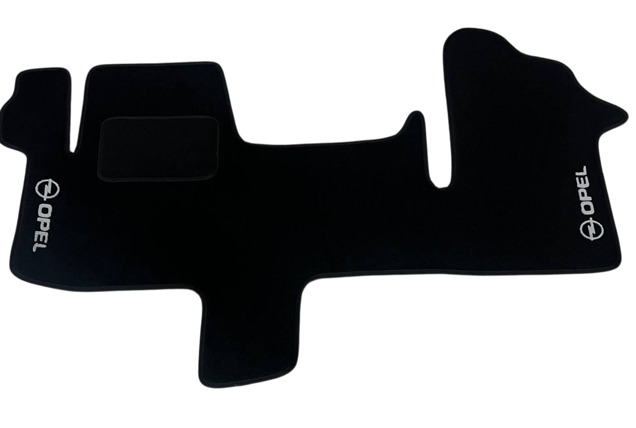 Килимки в салон ворсові для Opel Movano 2010 5 шт. Чорний (27327007)