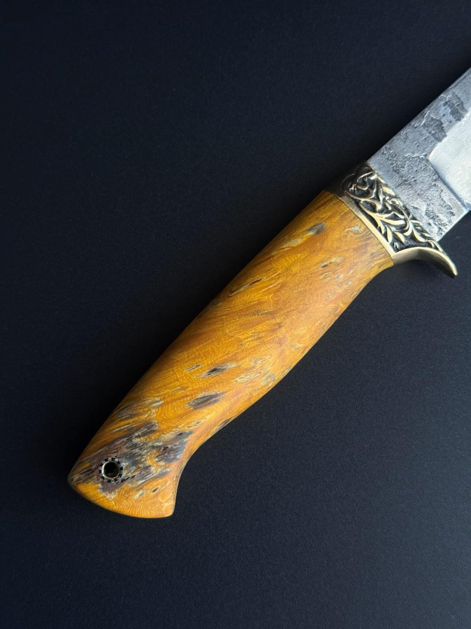 Нож туристический Gorillas BBQ 24,5 см Коричневый (KN198) - фото 6