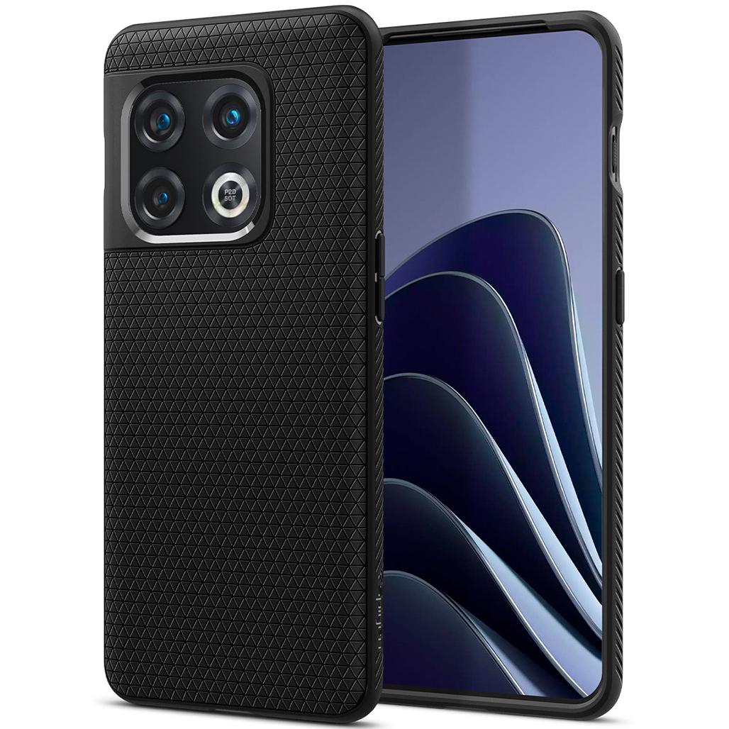Чехол Spigen для OnePlus 10 Pro 5G Liquid Air Matte Black (ACS04431)