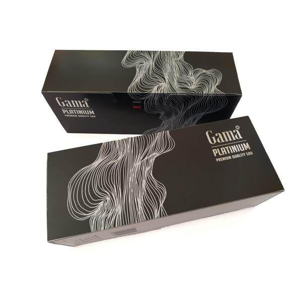Преміум гільзи для набивання сигарет Gama Platynyum 500 шт. - фото 2 Преміум гільзи для набивання сигарет Gama Platynyum 500 шт. - фото 2