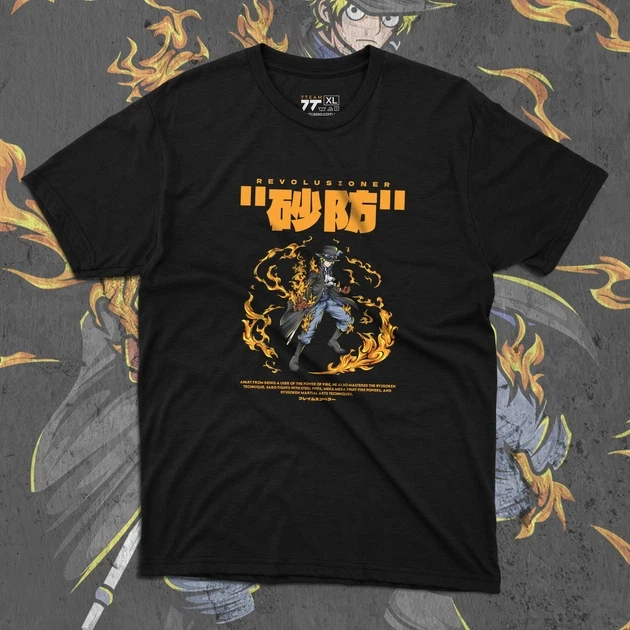 Футболка мужская с принтом Ван Пис Sabo р. 48 (Anime0262)