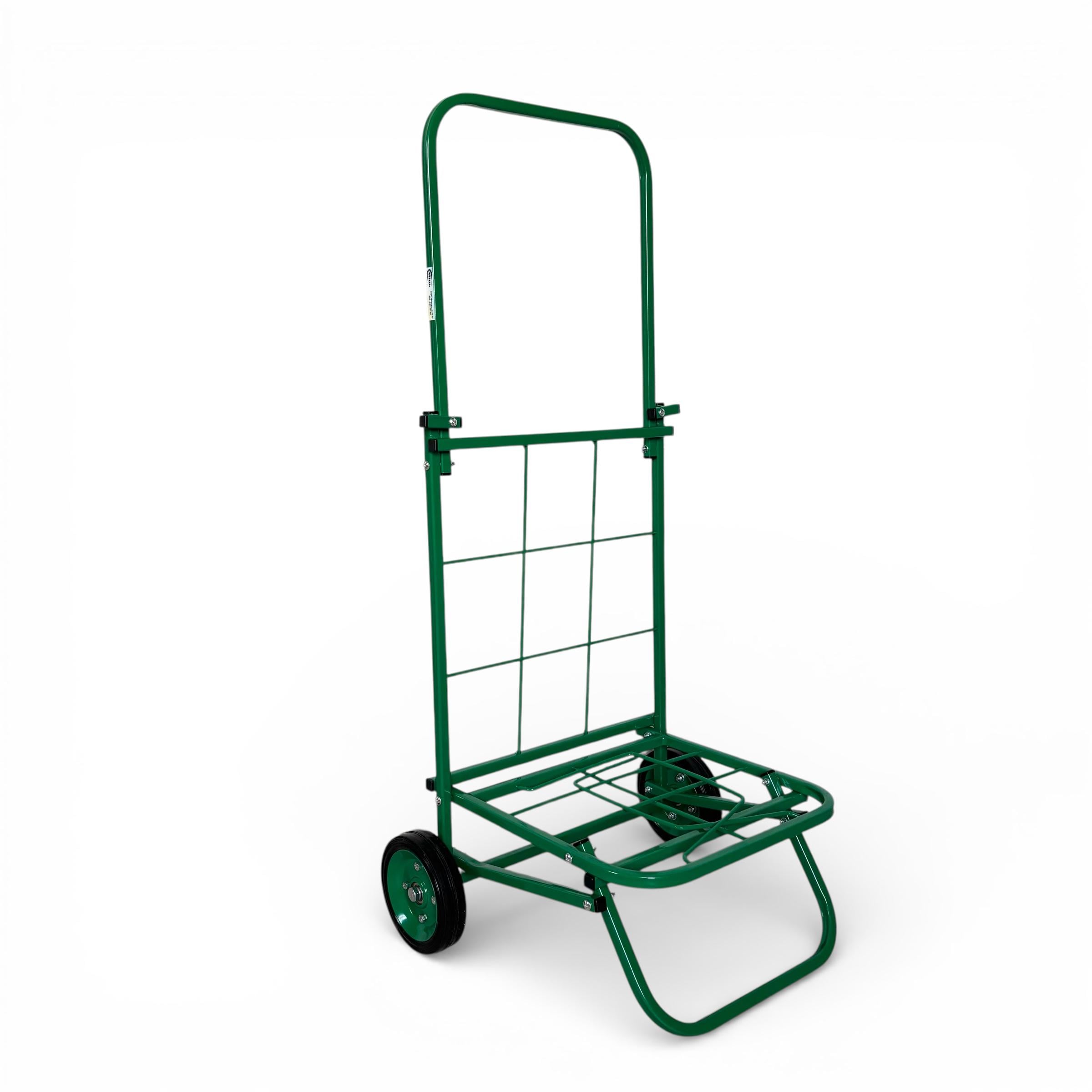 Хозяйственная тележка Міць с усиленными колесами средняя Зеленый (31236748)