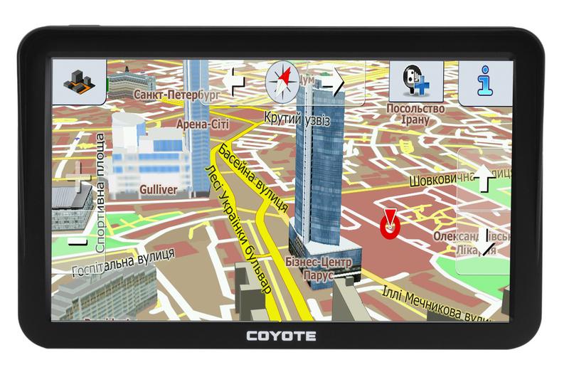 GPS навигатор Coyote 1020 Normandia Ram 256 mb ROM 8 Gb с MicroSD 32 Gb - фото 5