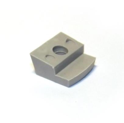 Склотримач пластиковий квадратний Алюміній (000753)