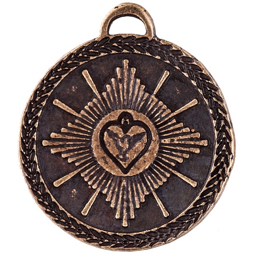 Амулет Amulets of the World Віра-Надія-Кохання 2,5x2,5x0,3 см Бронзовий (t07019)