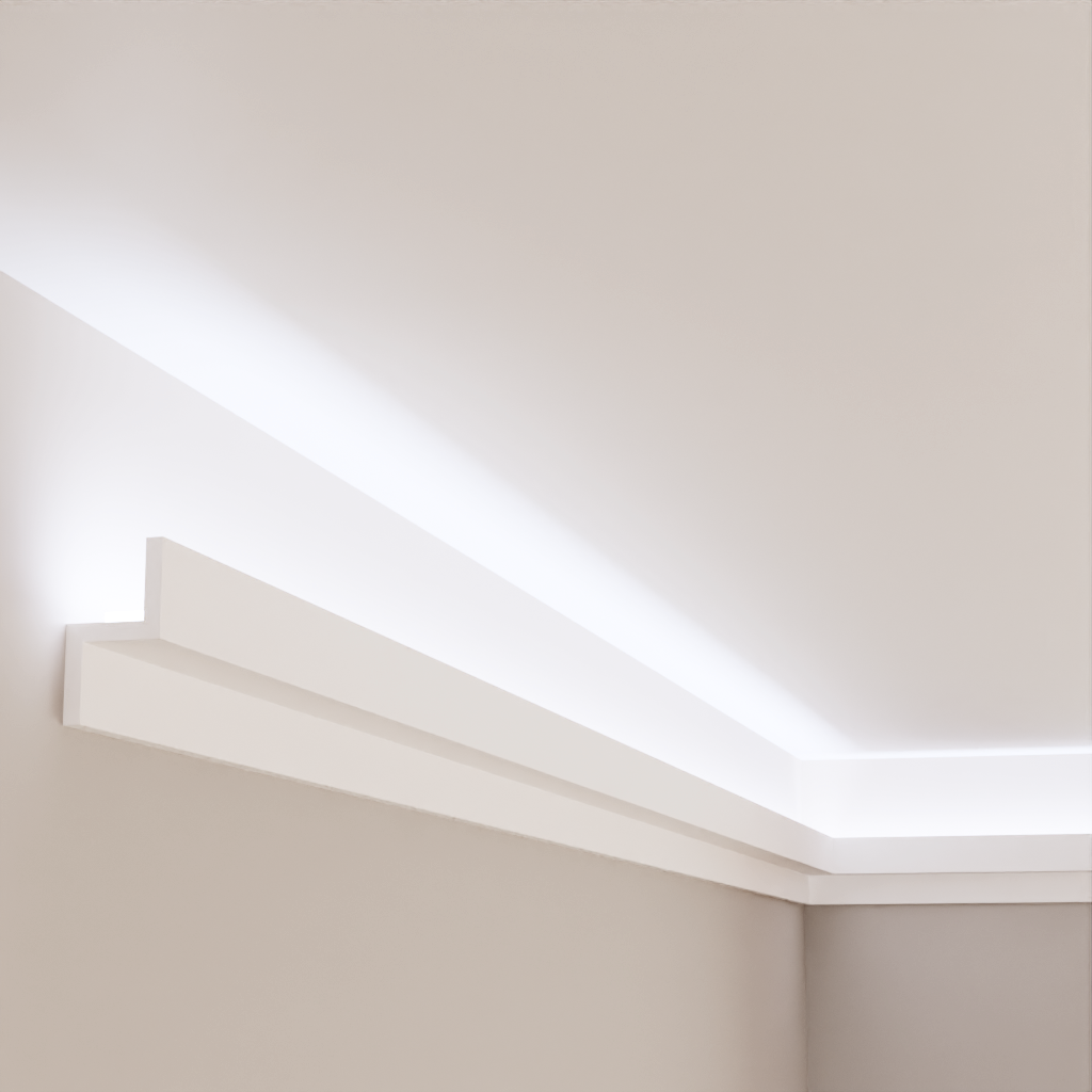 Карниз дюрополимерный Grand Decor KH 902 для LED освещения 40x22x2000 мм (25399385)