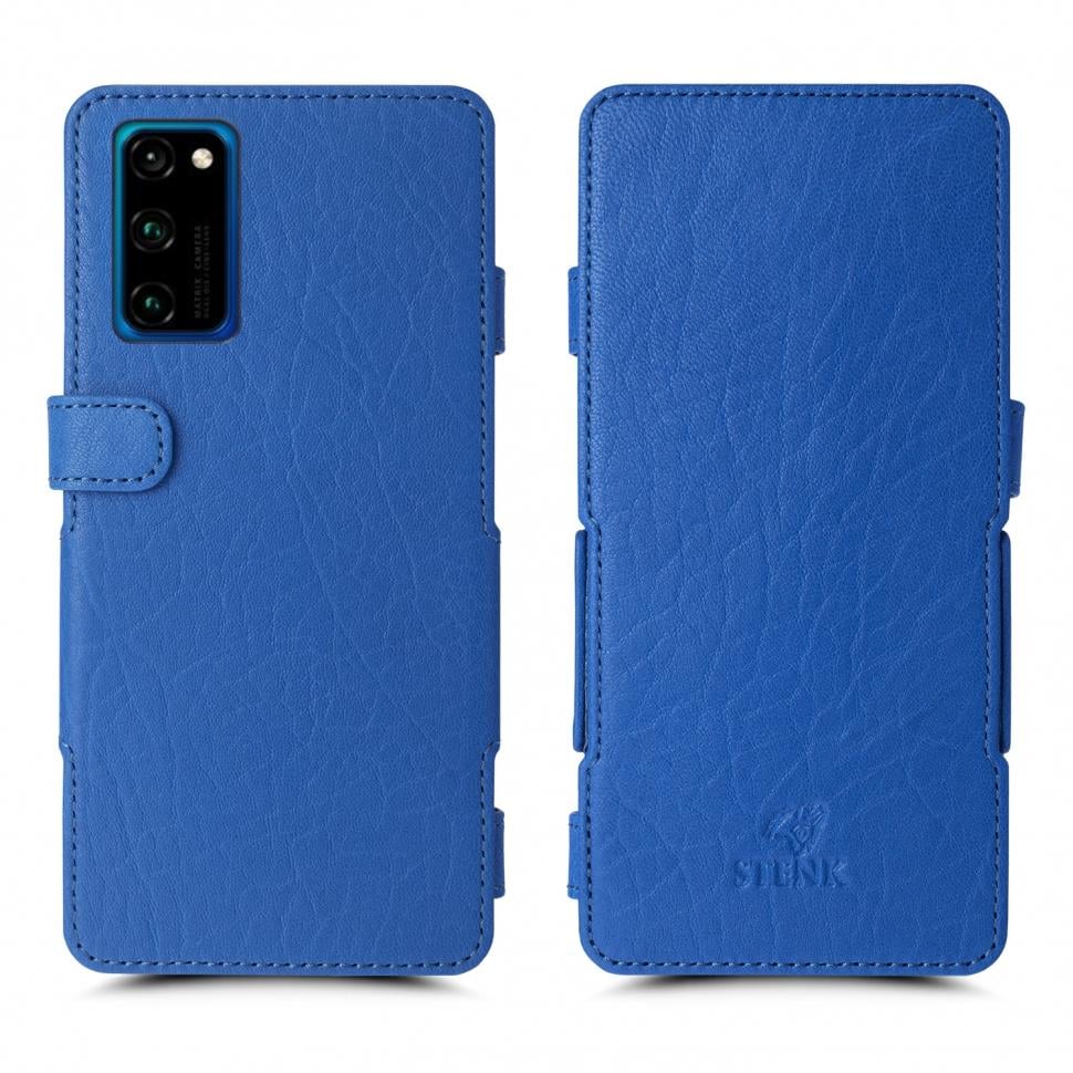 Чехол книжка Stenk Prime для HuaWei Honor View 30 Pro Ярко-синий (67542) Чехол книжка Stenk Prime для HuaWei Honor View 30 Pro Ярко-синий (67542)