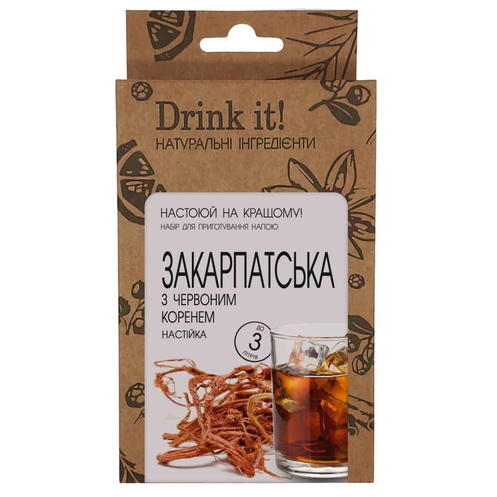 Набор для настаивания Drink it Закарпатская с красным корнем (16657)