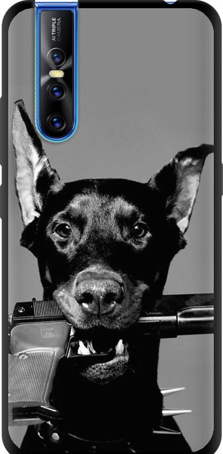 Чехол на Vivo V15 pro Доберман (2745b-1763-42517)