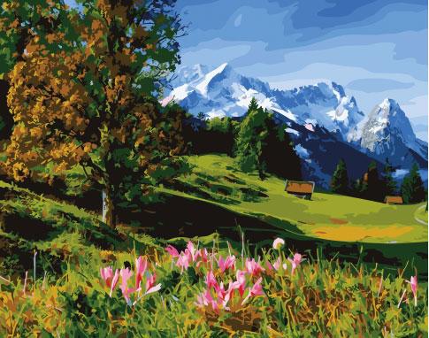 Картина по номерам Brushme Красота природы 40x50 см (BRM25515)