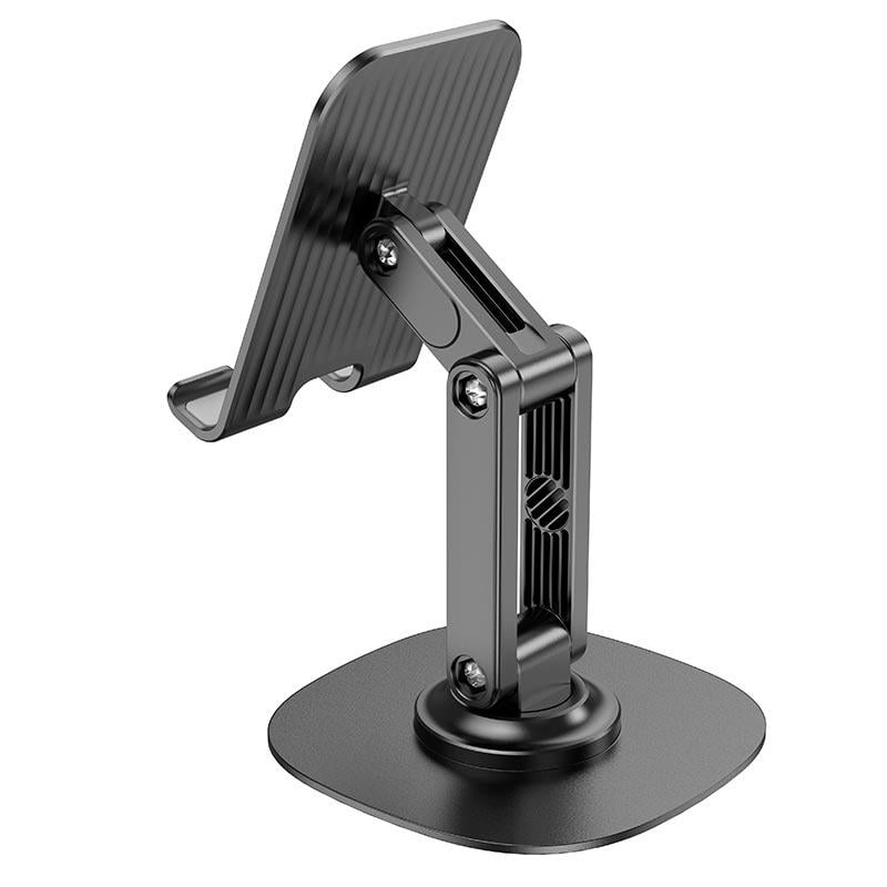 Держатель для телефона в машину Hoco Winner dual-axis rotating desktop stand HD6 Черный (13464485)