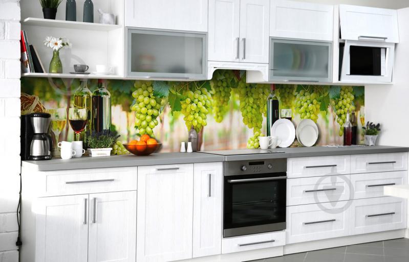 Скинали на кухню Zatarga «Богатство вкуса» 600х3000 мм виниловая 3Д наклейка кухонный фартук самоклеящаяся