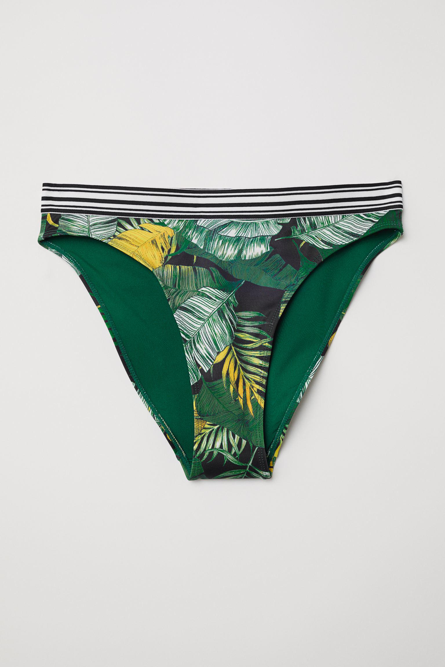 Трусы купальные Листья р. 40 Темно-зеленый (6609248dm)