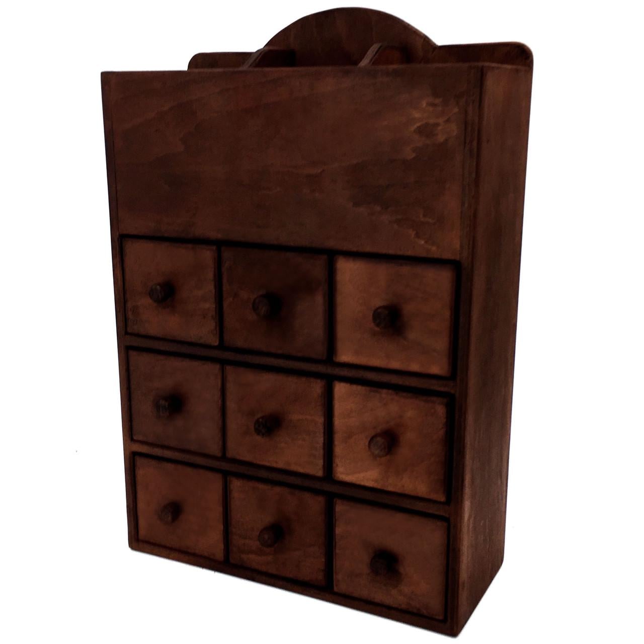 Мини-комод из дерева Чункай Капучино (МНК-008409)