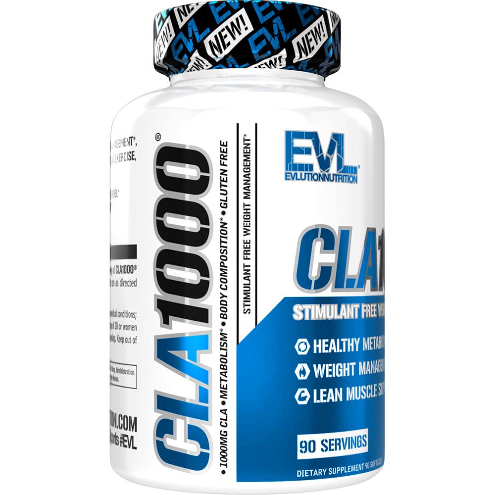 Натуральная добавка EVLution Nutrition CLA1000 Stimulant Free Weight Management 90 Softgels (00000038270)
