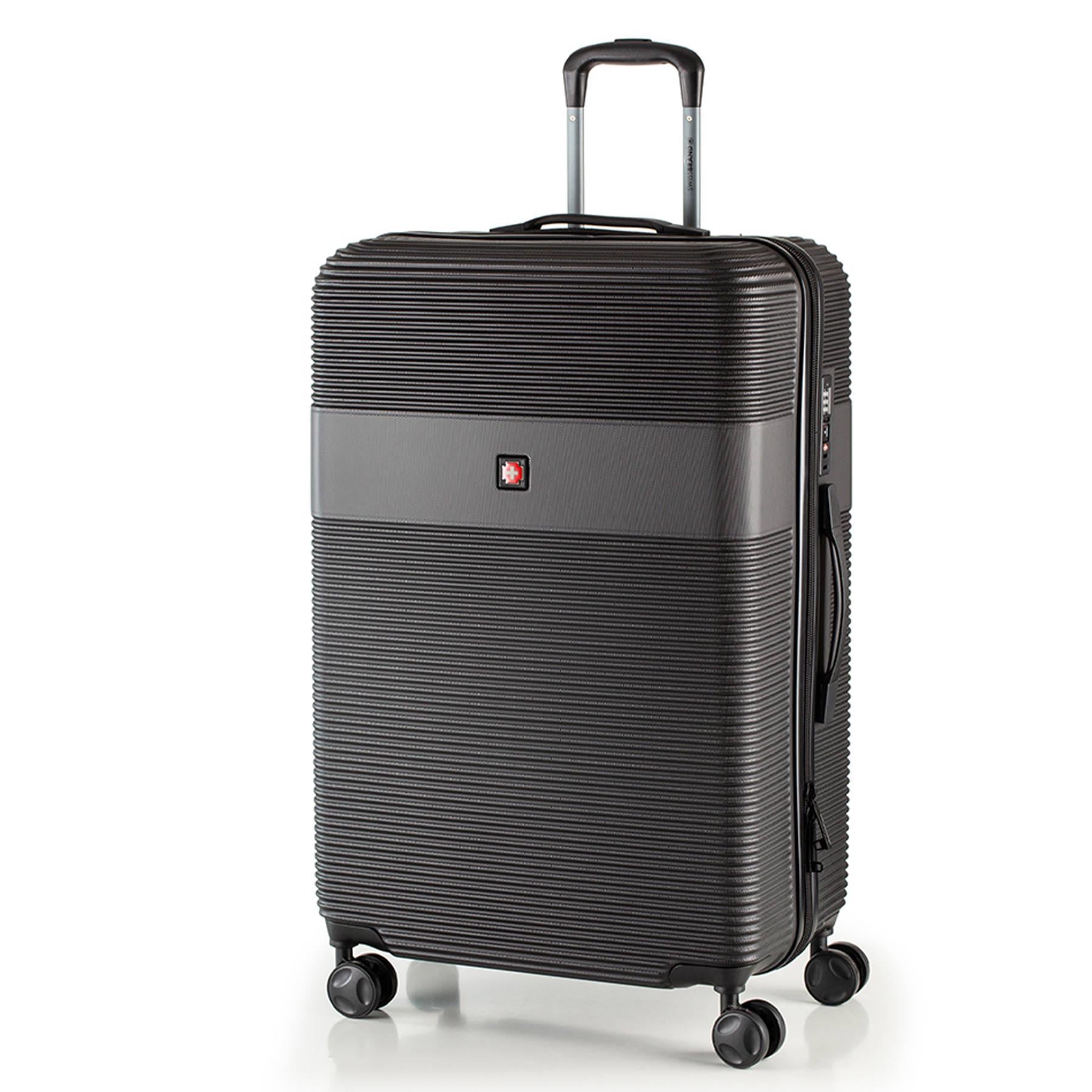 Чемодан Swissbrand Cairo M Black (SWB_LHCAI001M)