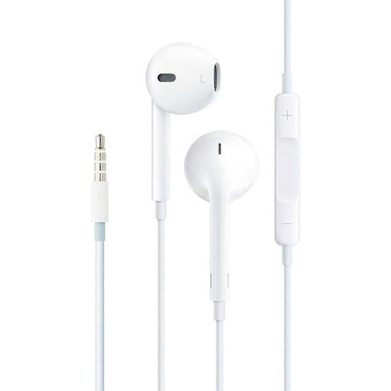 Наушники проводные стерео вкладыши EarPods MNHF2ZM/A AAA Mic 3,5 мм White (00000052014_1)