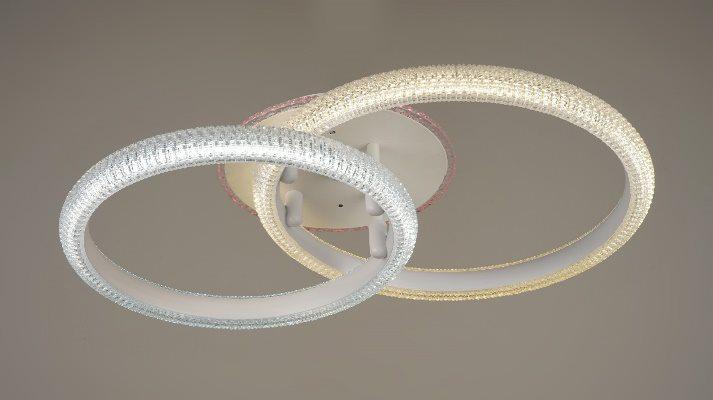 Люстра светодиодная акриловая Sirius B YT399/2 82W (000034139)