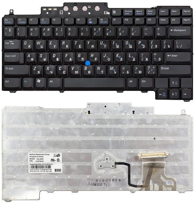 Клавиатура для ноутбука Dell Latitude D620/D630/D820/D830 Point Stick Black Клавиатура для ноутбука Dell Latitude D620/D630/D820/D830 Point Stick Black
