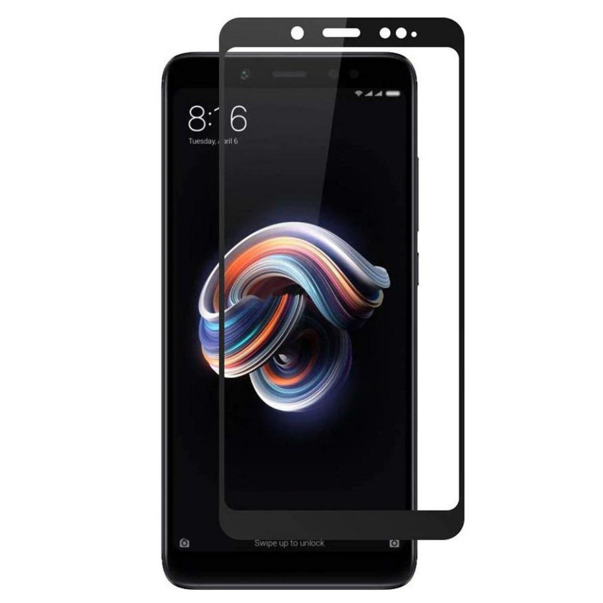 Защитное стекло Glass Full Glue для Xiaomi Redmi Note 5 Black (176)