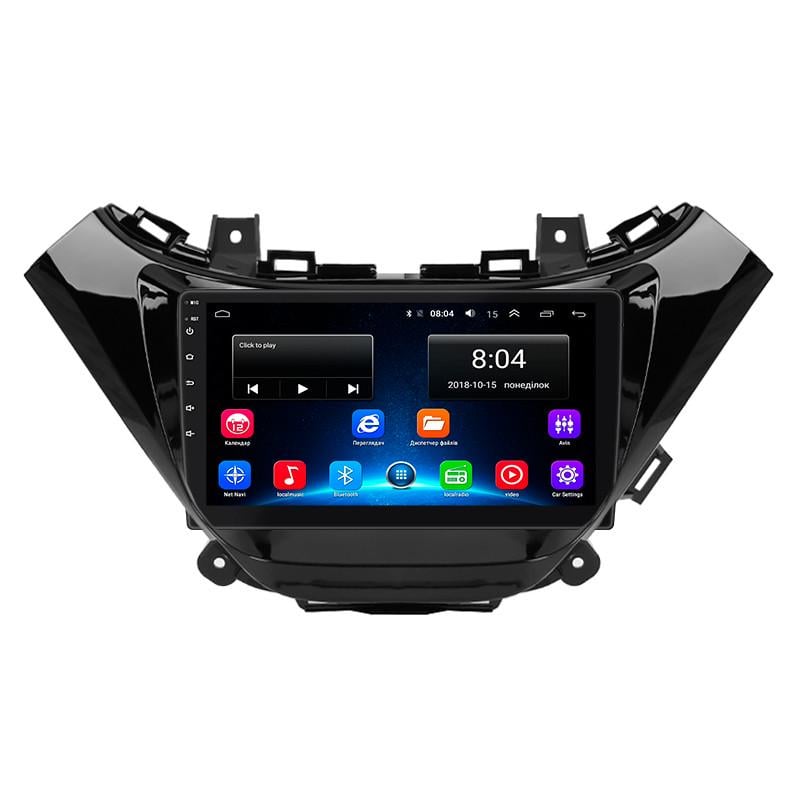 Магнитола штатная Lesko 9" для Chevrolet Malibu IX 2015-2018 2/32Gb Wi-Fi GPS Base