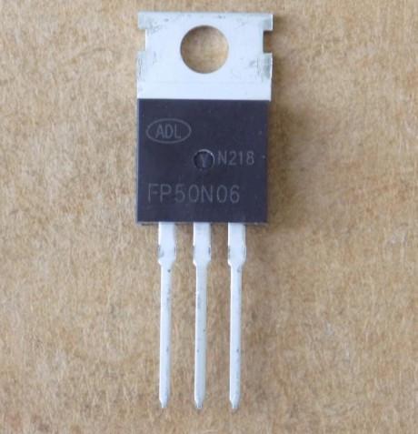 Транзистор FP50N06 RFP50N06 для FQP50N06/WFP50N06/CEP50N06/KIA50N06/SW50N06/SFP50N06 (25484)