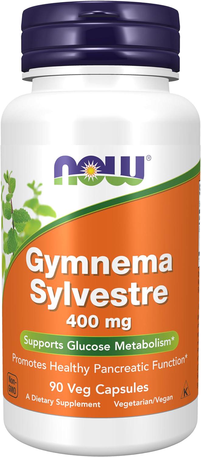 Витамины NOW Gymnema Sylvestre 400 mg 90 veggie capsules