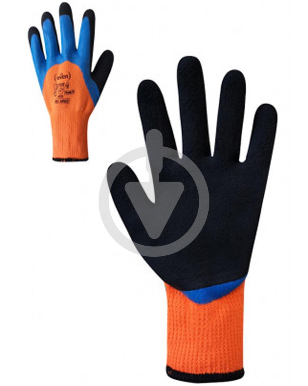 Перчатки утепленные синтетические Seven с латексным 3/4 покрытием XL (13475817) Перчатки утепленные синтетические Seven с латексным 3/4 покрытием XL (13475817)