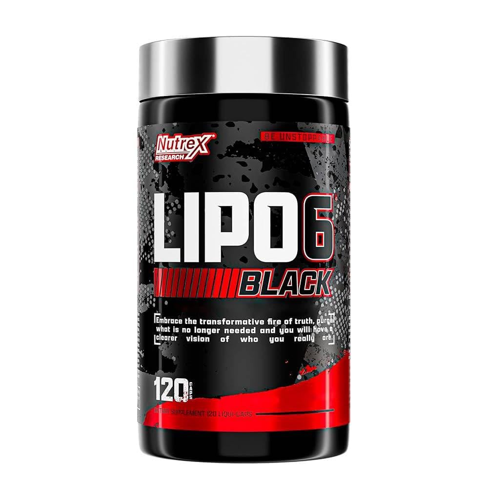 Жиросжигатель Nutrex Lipo-6 Black Intense 120 кап.