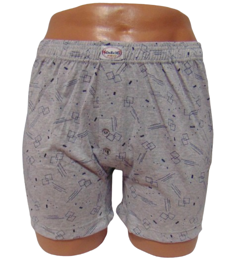 Труси чоловічі Doremi бавовняні L Сірий (312-38-3)