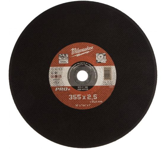 Отрезной диск Milwaukee SC 41/355х2,5 PRO (4932451505)