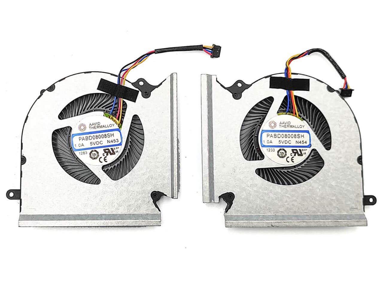 Вентилятор для ноутбука MSI GP66 2 шт. (137295) Вентилятор для ноутбука MSI GP66 2 шт. (137295)