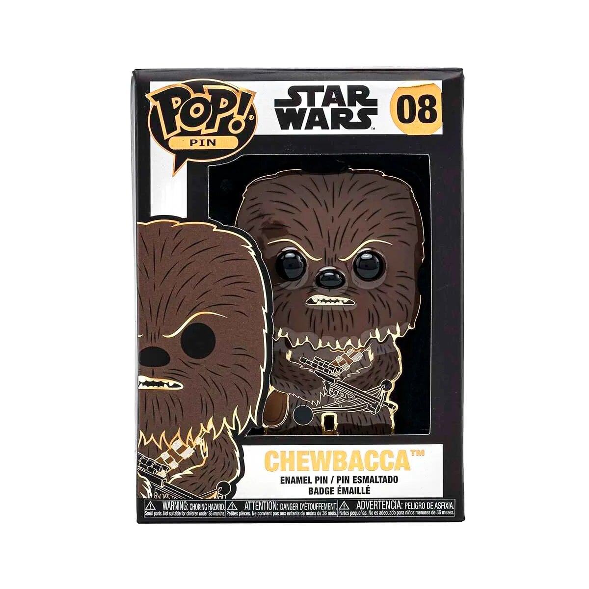 Пин Funko Звездные войны Чуи с луком эмалированная сталь 10 см (STPP0008)