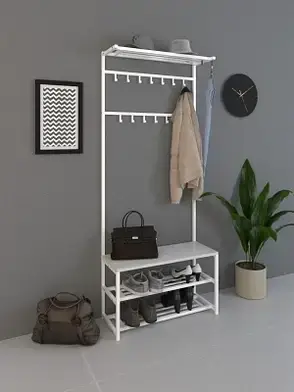 Прихожая SUNRISE 3-80 Белый/Аляска (556619)