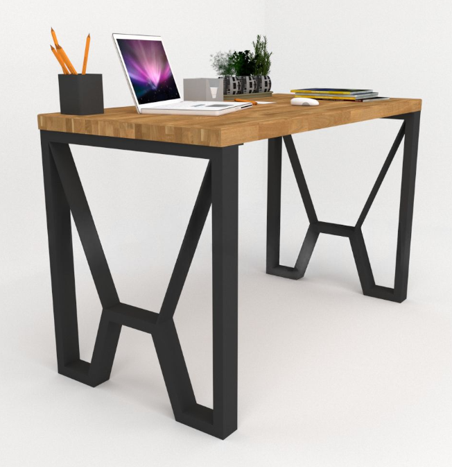 Cтол EcoLoft IN-2035 Лофт 120х60 см Коричневый (23055010)