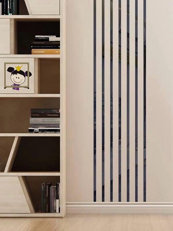 Наклейка интерьерная Молдинг-10 на стену 1х240 см 5 шт. Черный (21994092) Наклейка интерьерная Молдинг-10 на стену 1х240 см 5 шт. Черный (21994092)