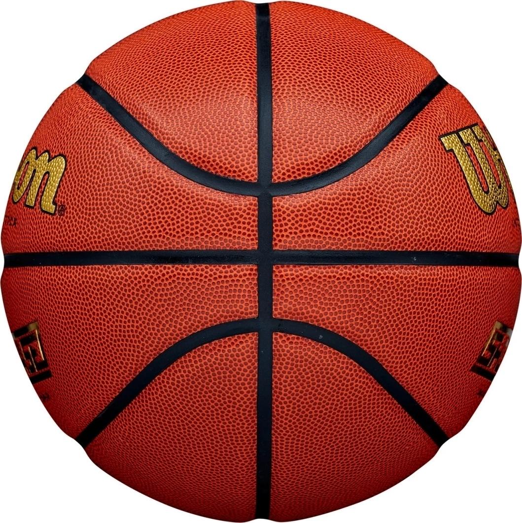 Баскетбольний м'яч Wilson SHOWCASE COMP р. 6 Помаранчевий (WZ2005701XB6) - фото 3 Баскетбольний м'яч Wilson SHOWCASE COMP р. 6 Помаранчевий (WZ2005701XB6) - фото 3