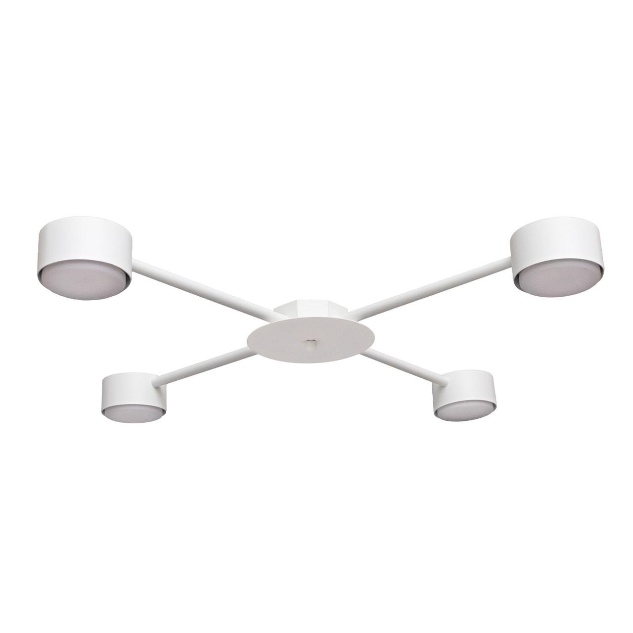 Люстра MSK ELECTRIC Copter на чотири плафони під лампи GX53 Білий (NL 8040-4 WH) - фото 3 Люстра MSK ELECTRIC Copter на чотири плафони під лампи GX53 Білий (NL 8040-4 WH) - фото 3