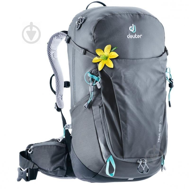 Рюкзак Deuter Trail Pro 30 SL Granite-Black (1052-3441019 4701) Рюкзак Deuter Trail Pro 30 SL Granite-Black (1052-3441019 4701)