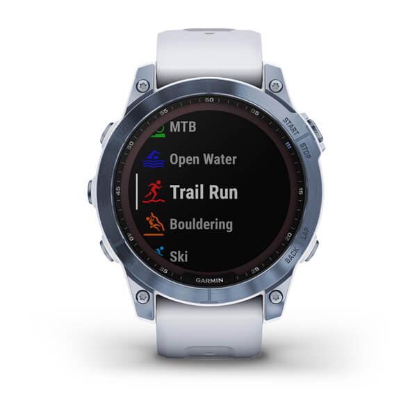 Смарт-часы Garmin Fenix 7 Sapphire Solar DLC с ремешком (010-02540-25) - фото 7