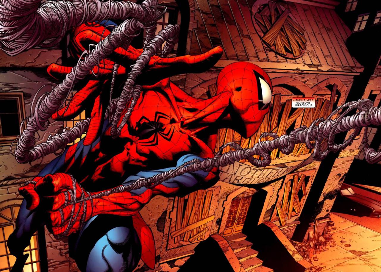 Картина постер Gee! Spider-Man Человек-паук комикс 60х40 см SM.09.039