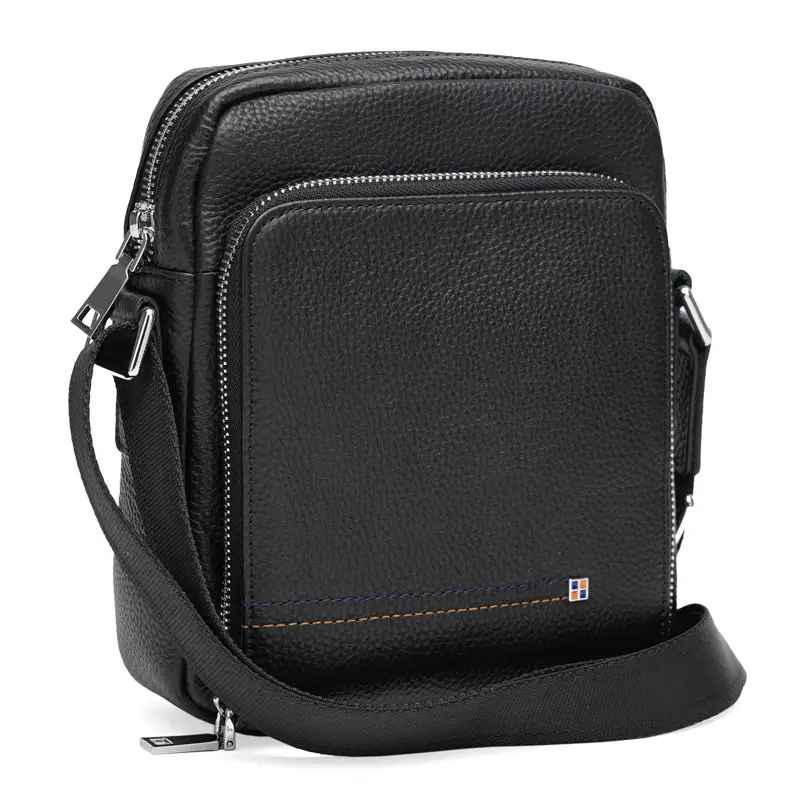 Сумка кожаная Ricco Grande K16207 Black